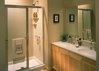 <u>Corian</u> Shower